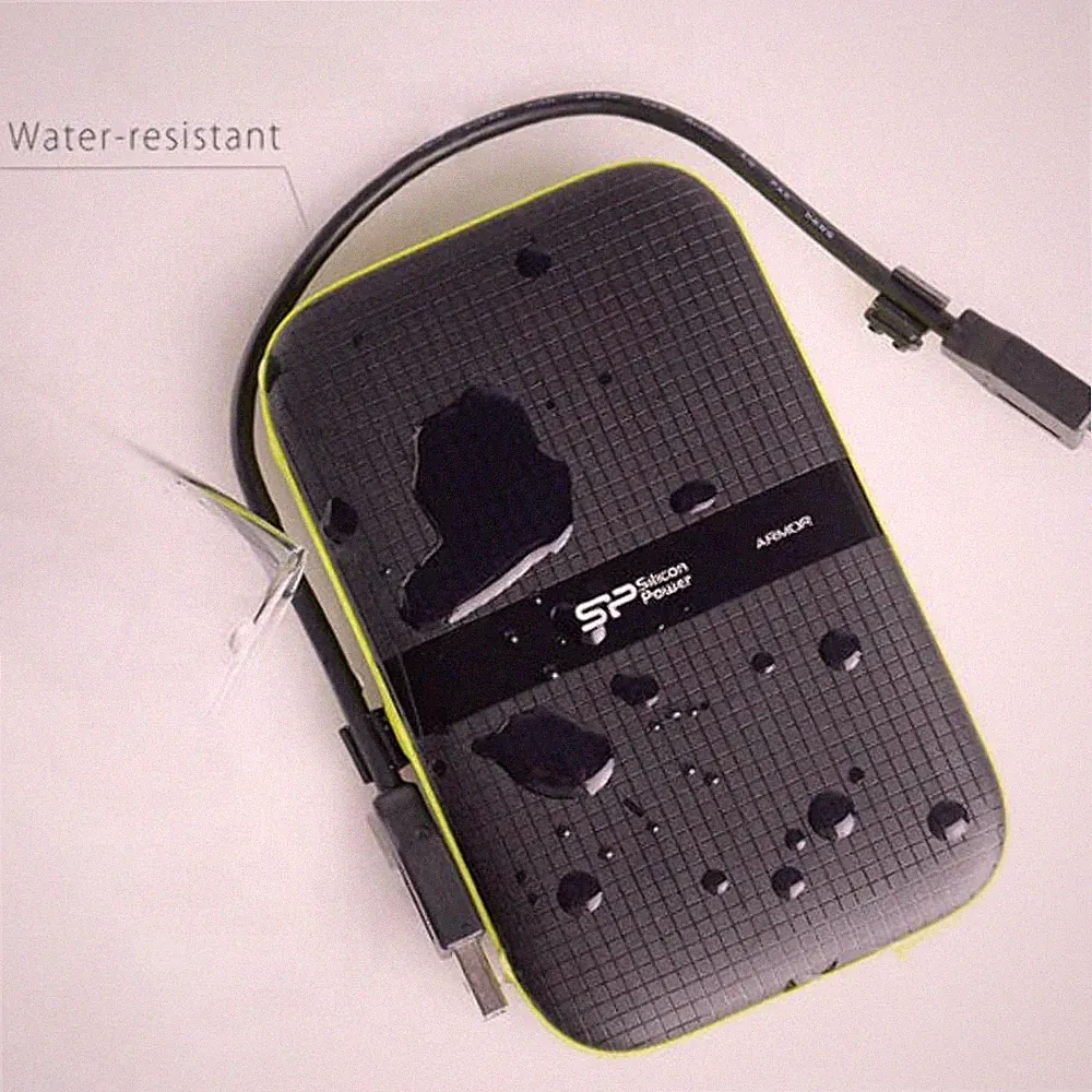 Hard Drive - External Rugged Portable Silicon Power